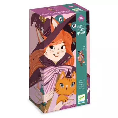 Puzzle Géant - Lily La Sorcière - 36 Pièces