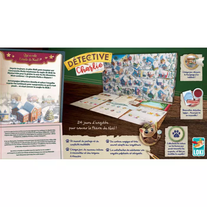 Calendrier De L'Avent Détective Charlie