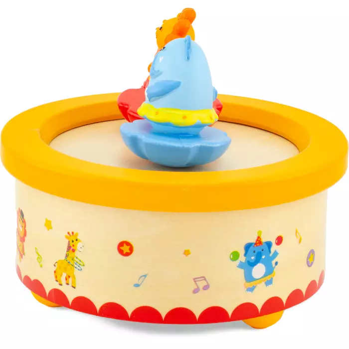 Boite À Musique Le Lion Et L'Éléphant - Ulysse