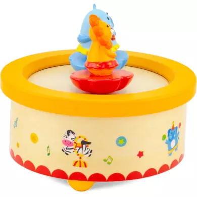 Boite À Musique Le Lion Et L'Éléphant - Ulysse