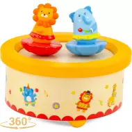 Boite À Musique Le Lion Et L'Éléphant - Ulysse