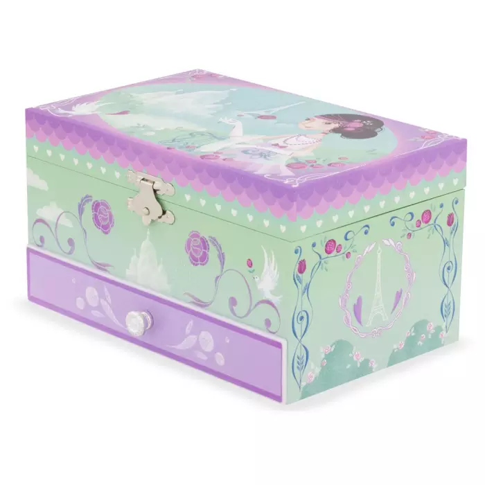 Coffret À Bijoux Musical - Paris Au Printemps - ULYSSE