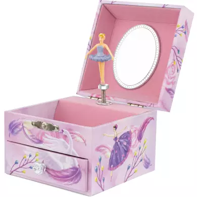 Coffret À Bijoux Musical - Plume - ULYSSE