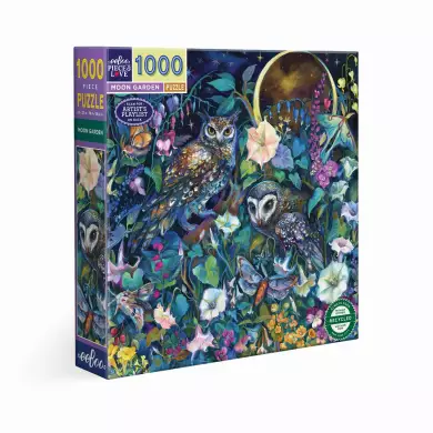 Puzzle Eeboo - Moon Garden ( Jardin Lunaire ) - 1000 Pièces