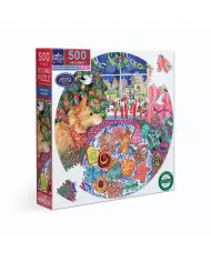 Puzzle Eeboo - Seahorses Shells & Coral ( Hippocampes Coquillages et coraux ) - 500 Pièces