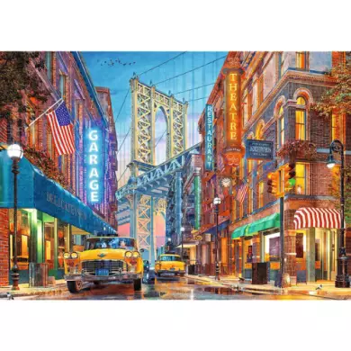 Puzzle Trefl - Manhattan Bridge - 500 Pièces