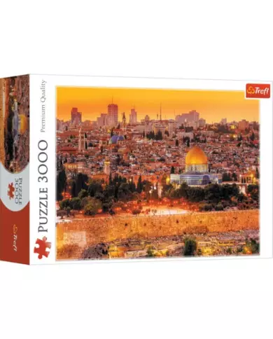Puzzle Trefl - Les Toits De Jérusalem - 3000 Pièces