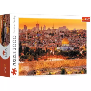 Puzzle Trefl - Les Toits De Jérusalem - 3000 Pièces