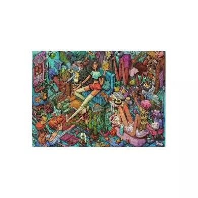 Puzzle HEYE - Homely Housemates - Triangular - 1000 Pièces