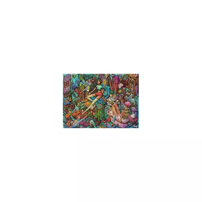 Puzzle HEYE - Homely Housemates - Triangular - 1000 Pièces