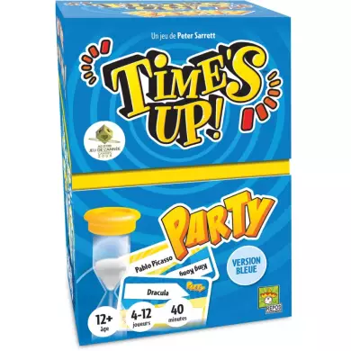 Time's Up Party Bleue