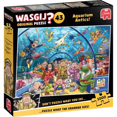 Puzzle Wasgij Original 43 - Ça Sent Le Poisson - 1000 Pièces