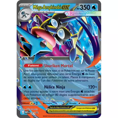 Pokémon : Coffret Collection Premium Méga‑Amphinobi‑ex