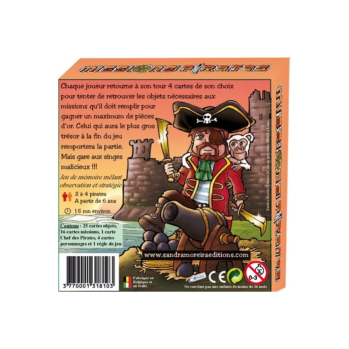 Missions Pirates