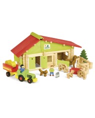 Batibloc Naturel - 200 Planchettes En Hêtre Massif - VILAC