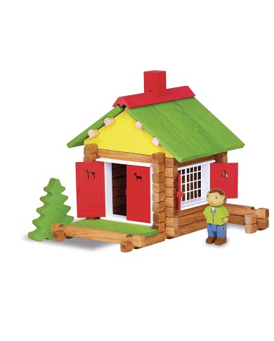 Jeujura - Mon Chalet En Bois 70 Pieces