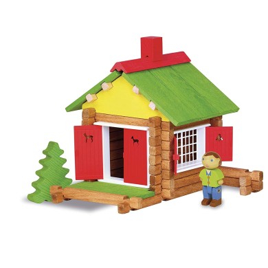 Jeujura - Mon Chalet En Bois 70 Pieces