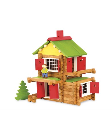 Jeujura - Mon Chalet En Bois 135 Pieces