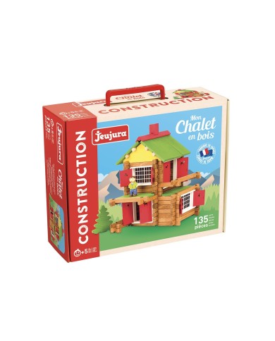 Jeujura - Mon Chalet En Bois 135 Pièces