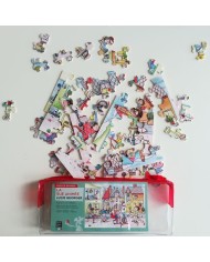 Puzzle Silhouette DJECO - Le Bateau De Barberousse - 54 Pièces