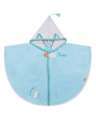 Cape De Bain A Broder - Le Renard Ecru