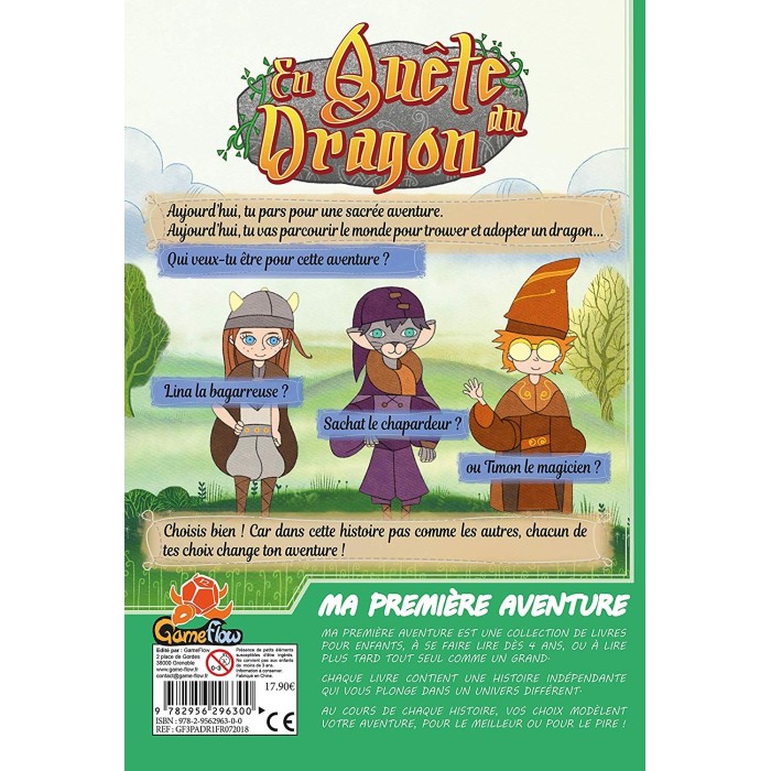Ma Première Aventure : En Quête Du Dragon