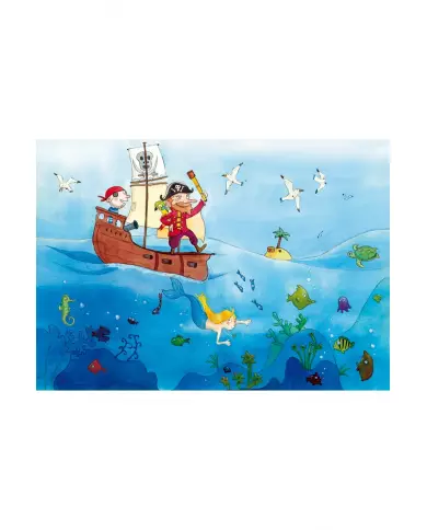 Puzzle Michèle Wilson - Les Pirates - 24 Pièces