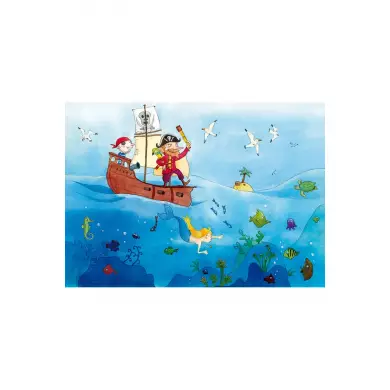 Puzzle Michèle Wilson - Les Pirates - 24 Pièces