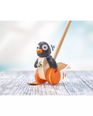 Jouet À Pousser - Pingo Le Pingouin - SELECTA