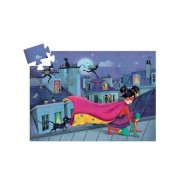 Puzzle Silhouette DJECO - Super Star - 36 Pièces