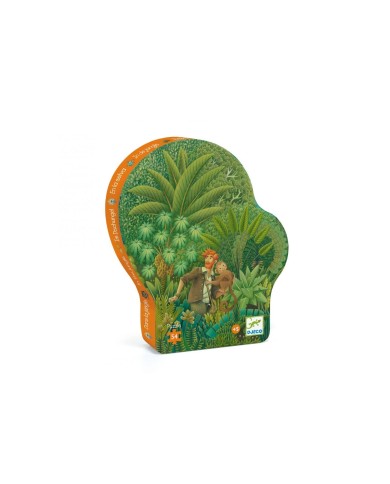 Puzzle Silhouette DJECO - Dans La Jungle - 54 Pièces