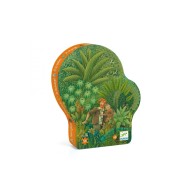 Puzzle Silhouette DJECO - Dans La Jungle - 54 Pièces