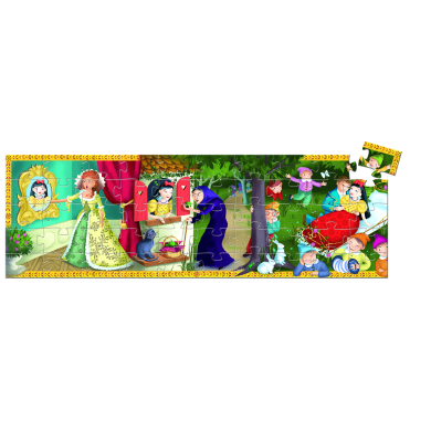 Puzzle Silhouette DJECO - Blanche Neige - 50 Pièces