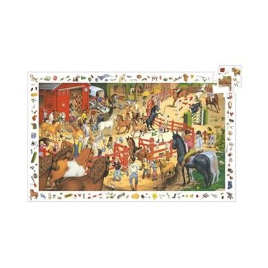 Puzzle D'Observation - Equitation 200 Pièces