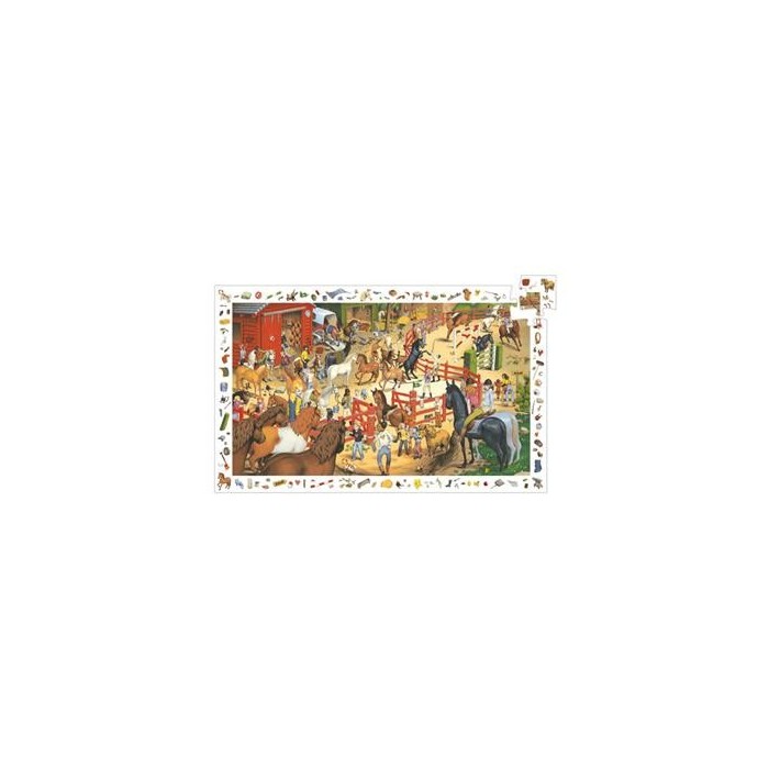 Puzzle D'Observation - Equitation 200 Pièces