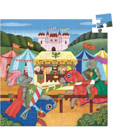Puzzle Moyen Age 56 Pièces