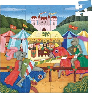 Puzzle Moyen Age 56 Pièces