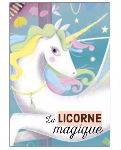 La Licorne - Puzzle 100 Pièces Et Livre
