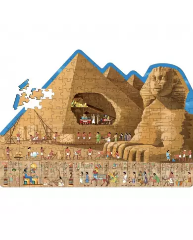 L'Egypte Ancienne - Voyage, Découvre, Explore - Livre - Puzzle 200 Pièces