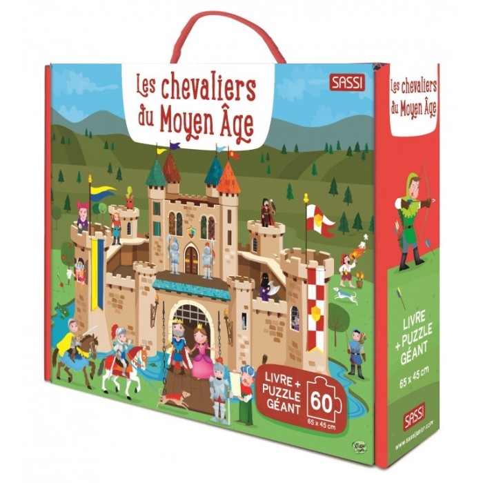 Les Chevaliers Du Moyen-Age - 60 Pièces